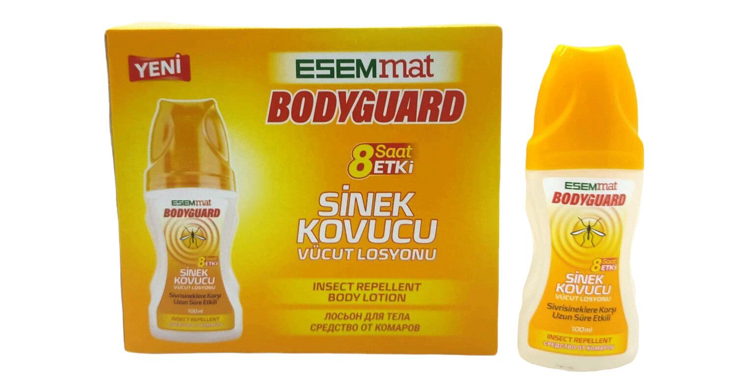 ESEMMAT BODYGUARD ZERO SİNEK KOVUCU VÜCUT LOSYON 75ML*12X4