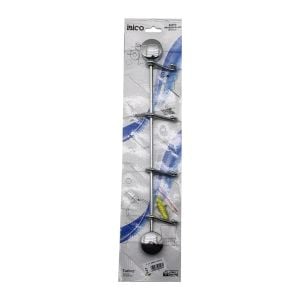 İBİCO BANYO BNY-547 ( 4 KOLLU ) ( KROM ) BANYO ASKISI  ( PLASTİK KOL ) ( VİDALI MONTAJ )*50