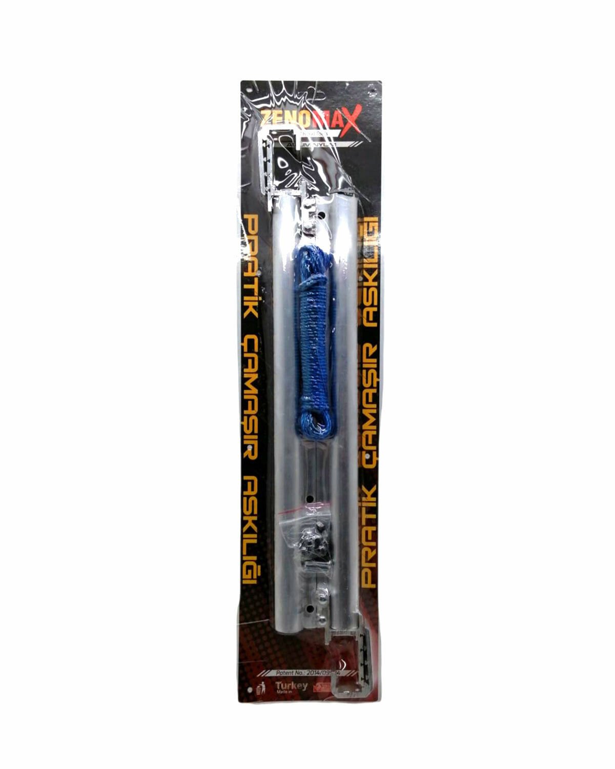 TAK-AS TKS-09 REAL-ÖZS-7753 (CAM BALKON) KOMBİNE AYARLI ALÜMİNYUM ÇAMAŞIR ASKISI (25X60-30X80-32X75 MODEL UYUMLU)*25