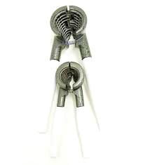 STAR-927 ( 2PCS SET ) METAL FINDIK & CEVİZ KIRACAK BEYAZ SAPLI*40