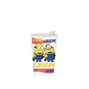 340 CC LISANSLI KENDINDEN PIPETLI PP BARDAK-SOME MORE MINIONS *36