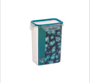 KILITLI SAKLAMA KABI YEŞIL VE MAVİ KARIŞIK 2 LT-15 CM X 10 CM X 21 CM *24