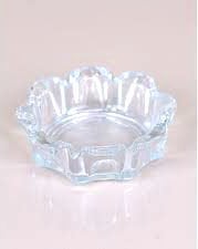 VIDREX G-1025 FLOWER ( CAM & ŞEKİLLİ ) YUVARLAK KÜLLÜK ( ÇAP:10.8CM D:3CM )*48