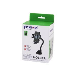 WINBOSS CAR-02 ARAÇ & OTO TELEFON TUTUCU (360° EĞİLİP BÜKÜLEN AKROBAT KOL) (VANTUZLU & OYNAR BAŞ& GENİŞLİK AYARI)*100