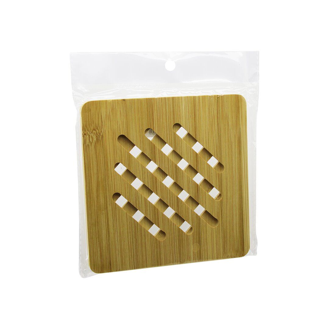 İBİCO İ22-247 (KARE=16.4X16.4CM) (IZGARA & ( KARE KANAL) MODEL GÖBEKLİ) ( BAMBU & AHŞAP ) NİHALE*12X16