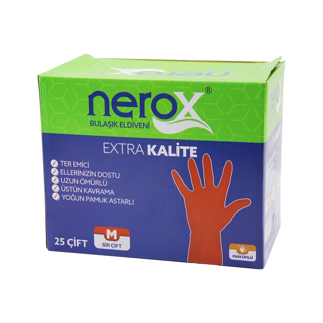CARELLY CR-401 ( M ) ( 8-8.5 ) PLASTİK BULAŞIK ELDİVENİ ( ELLERİNİZİN DOSTU ) ( TER EMİCİ & ÜSTÜN KAVRAMA )*25X8
