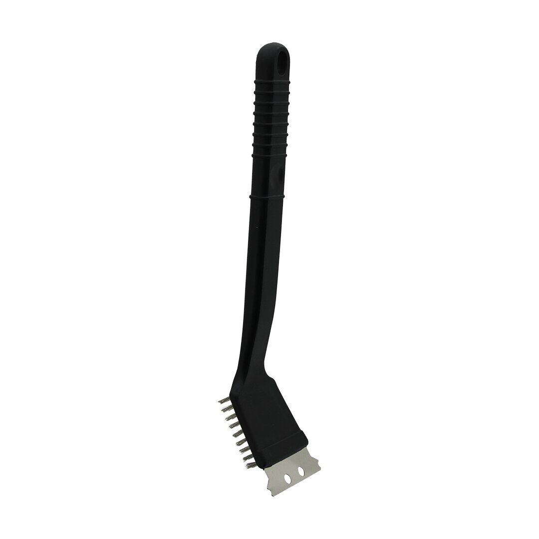 İBİCO K-92 ( 63 NOKTA TELLİ ) ( 2IN1 ) TEL FIRÇA & METAL KAZIMA ( PLASTİK SAPLI=23CM )*10X20