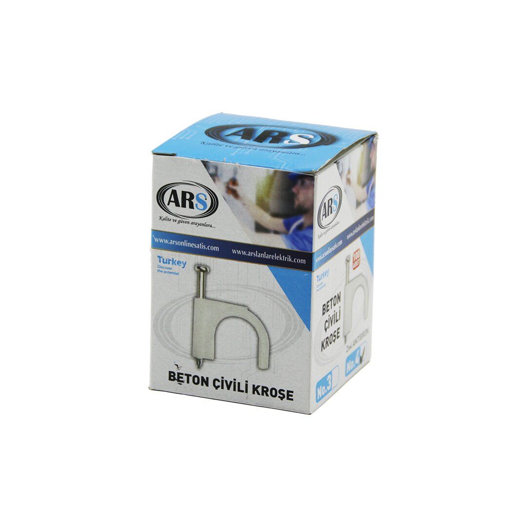 CANDAN ( NO-4 & 9MM ) ( 100PCS ) ÇİVİLİ KROŞE*10X12