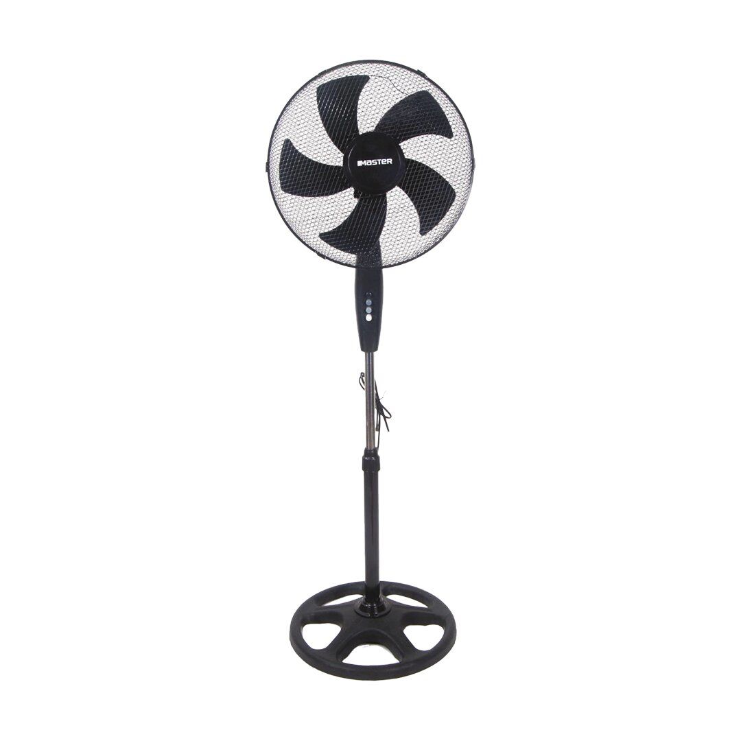 MASTER MTR-F150 ( 16'' İNÇ ) ( EV TİPİ ) AYAKLI VANTİLATÖR ( 55W ) ( 90° SAĞ-SOL SALINIM ) ( 5 PLS.PERVANE ) ( 3 KADEME HIZ )*1