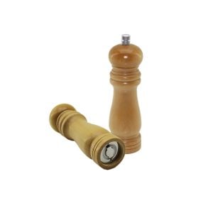 DMR HOME DMR-4890 ( KÜÇÜK= ÇAP: 4.5CM & UZUNLUK: 15CM ) ( AHŞAP ) TUZ & BAHARAT ÖĞÜTÜCÜ*72