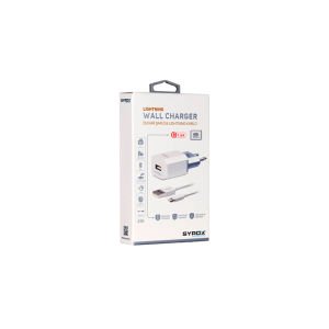 SYROX J46 ( İPHONE ) USB ( SET ) LIGHTNING 1.6A EV ŞARJ ALETİ*100