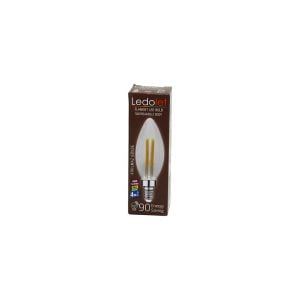 LEDOLET ( 4W=45W & E14 ) ( MUM ) FLAMENT LED RUSTİK AMPUL ( 400LUMEN & 3000K ) ( KIRILMAZ GÖVDE )*200