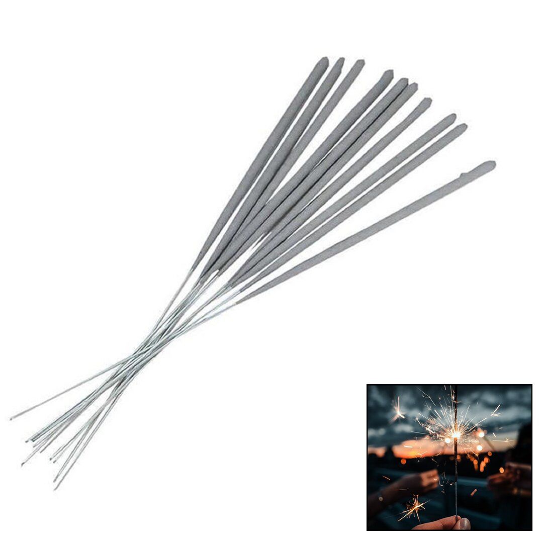 RAIN BOW SPARKLERS ( 10PCS ) DUMANSIZ TEL MAYTAP*100X10