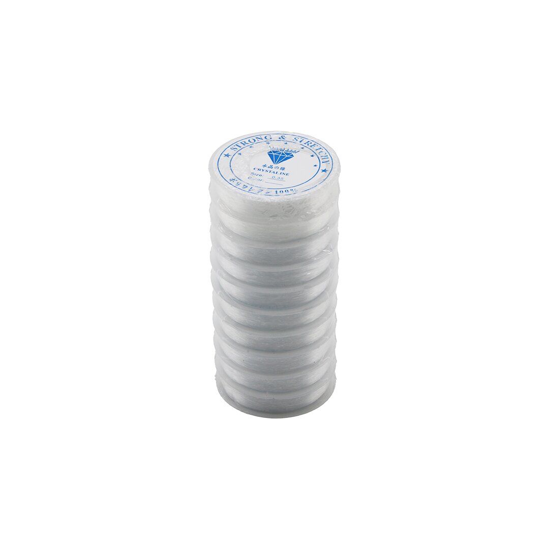 İBİCO CRYSTALINE İ14-003 ( SİZE:0.35 & 30MT ) ( ŞEFFAF & KLASİK ) MİSİNA İPİ*10X150