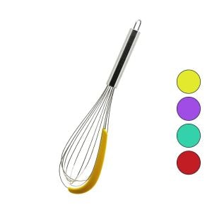 PABLITO HOME PBT-241 ( 12'' ) METAL ÇIRPICI ( METAL SAPLI & RENKLİ SİLİKON KAZIYICILI )*12X20