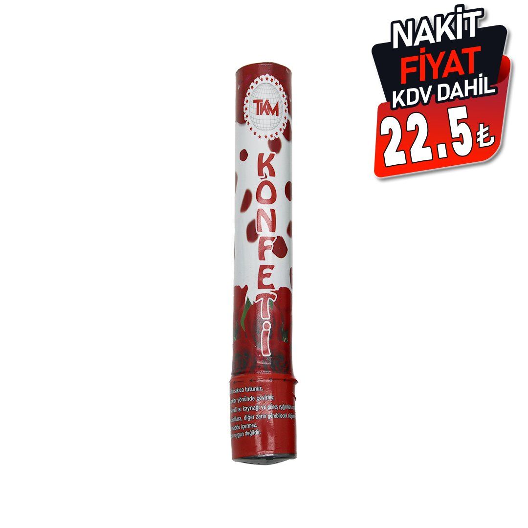 TKM KONFETİ ( GÜLLÜ & KALPLİ ) ( 30CM )*100