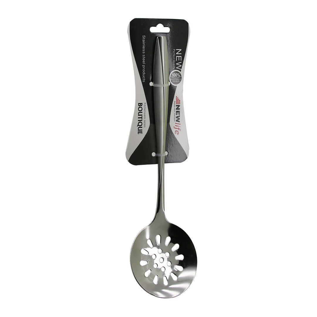 NEWLİFE BOUTIQUE CLKN-2325 ( ÇELİK METAL ) ( SERVİS KEVGİR ) ( 25CM )*12X12
