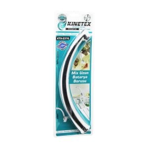 KINETEX KTX-2370 ( MİX UZUN ) ( EVYE ) BATARYA BORUSU ( SÜZGEÇLİ UÇ ) ( KROM KAPLAMA )*90