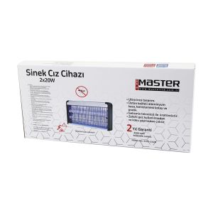 YENİ MASTER LANTUX MTR-2X20 SİNEK ÖLDÜRÜCÜ CIZ CİHAZI MAKİNE*6