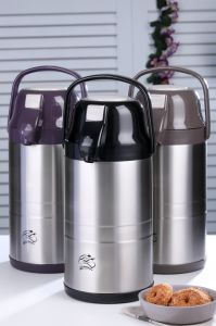 COOKER CKR-2008 ( 3.5LT ) LÜX 304 ÇELİK TERMOS ( POMPALI & MUSLUKLU ) ( TAŞIMA KULPLU & POMPA KİLİT TUŞLU )*6