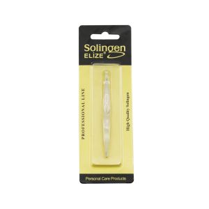SOLİNGEN ELİZE SLG-517 ( OVAL DALGA DESEN ) ( GOLD ) CIMBIZ ( İNCE DİPLİ )*12X50