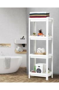 SHELF UNİT MAGGİE OMBEG OM-1016-0530-0251 ( 4 ( ÇUKUR ) RAFLI & BEYAZ ) ( DİKDÖRTGEN ) RAF ÜNİTESİ PLASTİK*6