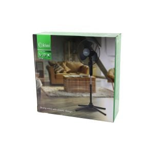 KİWİ KFAN-7426 ( 16'' & 41CM ) (TELESKOPİK KATLANIR AYAKLI VANTİLATÖR) (3 KADEME HIZ) (3 PLS.KANAT) (METAL KAFES & AYAK) (Y: 90CM)*3
