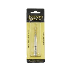 SOLİNGEN ELİZE SLG-379 ( DİK ÇİZGİLİ DESEN ) ( GÜMÜŞ ) CIMBIZ*12X50