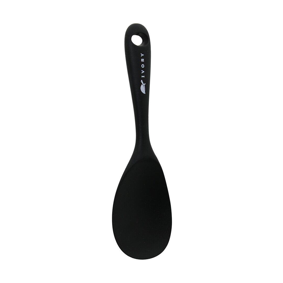 IVORY IVO-SL151 ( SİLİKON & SİYAH ) PİLAV ( SERVİS ) KAŞIK ( 22CM )*240