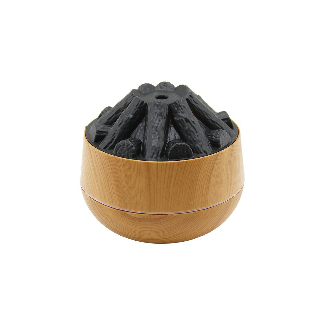 CHARCOAL FIRE DMR-8812 CX-L353 (ODUN ATEŞİ) (300ML) (USB ŞARJ &IŞIKLI) HAVA NEMLENDİRİCİ &BUHAR MAKİNE &KOKU GİDERİCİ*80
