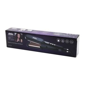 SİNBO SHD-1707 (DİJİTAL) SAÇ ŞEKİLLENDİRME CİHAZI (38X90MM SERAMİK KAPLAMA) (360° KABLO=1.8MT) (LCD SIC.AYAR=140-220℃)*12