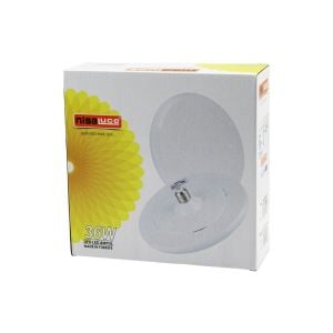 NİSALUCE EAMP-063/KB (36W) (E27) (UFO TİPİ) LED LAMBA AMPUL (KRİSTAL DESENLİ MİKA PLS.KAPAK) (6400K & 3240LÜMEN)*24