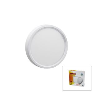 NİSALUCE EPL-18SÜ (18W) (BEYAZ METAL KASA) (SIVA ÜSTÜ) (YUVARLAK) LED SLİM PANEL (1260LM) (BEYAZ=6500K) (30.000 SAAT ÖMÜR)*20