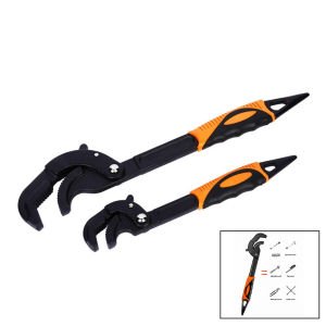 GS OPTİMUS GS-36186 ( 2PCS SET ) ( 10''-14-30MM & 14''-30-60MM ) EVRENSEL HIZLI BORU & AKILLI ANAHTAR AÇIK UÇLU*12