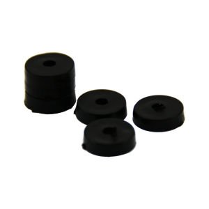 KRT-1006 ( NO-1 ) ( 1/2 MUSLUK CONTASI ) SİYAH PLASTİK ( TAKRİBİ=100PCS ±5 )*10X25