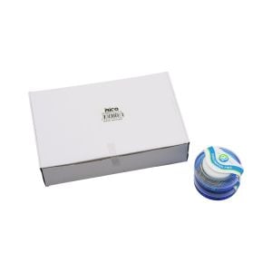 İBİCO İ20-011 DRES SMAKER PINS ( SÜNGERLİ ) ( MAVİ & ŞEFFAF YUVARLAK KUTULU ) TOPLU İĞNE  ( 25GR ) ( 7/8/oz )*12X40