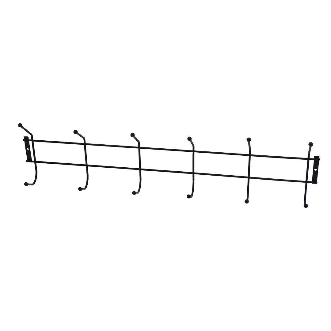 DEMİRBÜKEN F.A.-08 ( 6 KOLLU ) ( SİYAH METAL ) ( DUVAR ) ASKISI*5X20