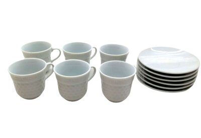 NEWLİFE CLKN-1652-A-B-C-D-E-H ( 12PCS ) PORSELEN KAHVE FİNCANI*18