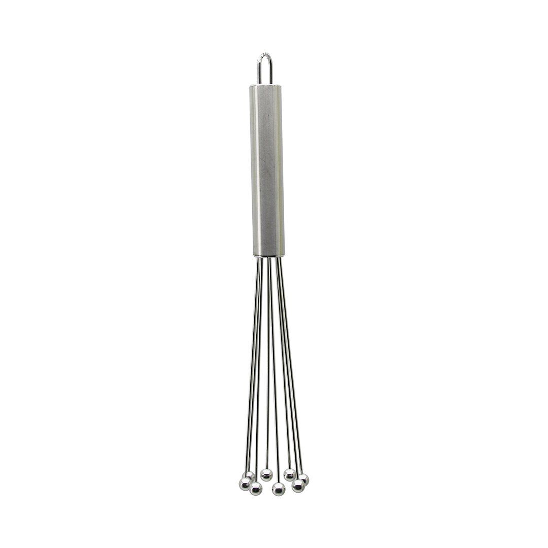 BAYSA-1679 ( BÜYÜK=30CM ) (8-BONCUK UÇLU) METAL ÇIRPICI (KROM SAP) (UÇLARI=İT TOPLA & ÇEK AÇ) (UÇ=12.5-18.5CM& SAP:11.5CM)*12X20