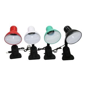 ENFA RA-625 ( MANDALLI ) ( ELEKTİRİKLİ=FİŞLİ ) MASA LAMBASI ( RENKLİ PLASTİK BAŞLIK ) ( 360° DÖNER BAŞLIK & KOL )*30