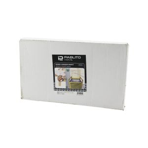 PABLITO PBT-350 (AHŞAP BAMBU) KİRLİ ÇAMAŞIR SEPET (KUMAŞ ÇANTALI) (SEPET=40X35X44CM) (KOL=16CM+44=Y=60CM)*6