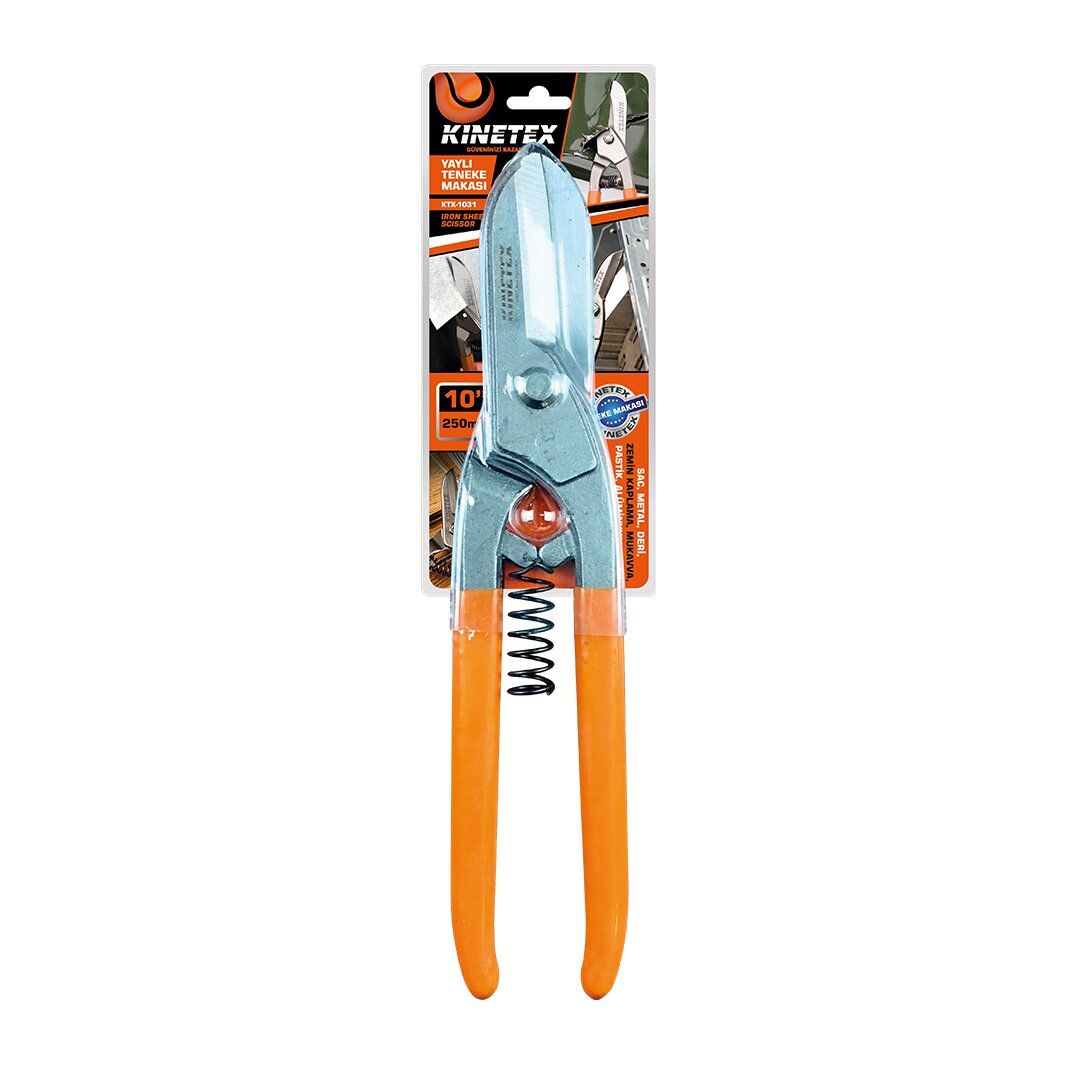 KINETEX KTX-1031 NO-10 YAYLI TENEKE MAKASI 250MM*60