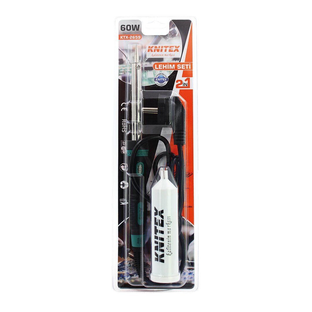 KINETEX KTX-2659 ( 4İN1 ) KALEM HAVYA LEHİM SETİ ( 60W KALEM HAVYA & MİNİ STAND & LEHİM PASTASI & LEHİM TELİ )*120