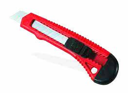 CUTTER KNIFE PLASTİK BÜYÜK FALÇATA MAKET BIÇAK*12X60