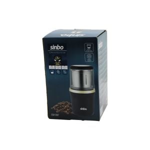 SİNBO SCM-2997 KAHVE & BAHARAT ÖĞÜTÜCÜ ( ÇELİK BIÇAK & ÖĞÜTME HAZNESİ=100GR ) ( 200W ) (BAS ÇALIŞTIR KAPAK=MİKA KRİSTAL PLS)*6