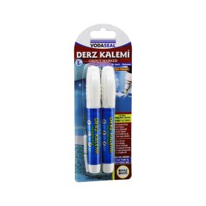 VODASEAL ASTM D-4236 ( 2PCS ) BEYAZ DERZ KALEMİ ( SU BAZLI & KOKUSUZ ) ( 2 ADET YEDEK UÇ )*60