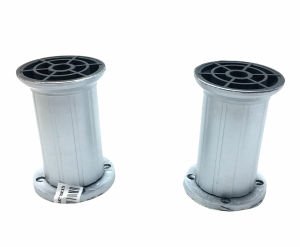 İBİCO ( 90-2802-10-12 ) ( 10CM X 51MM ) ( GRİ PLASTİK AYARLANABİLİR ) KOLTUK BAZA AYAK*10X17