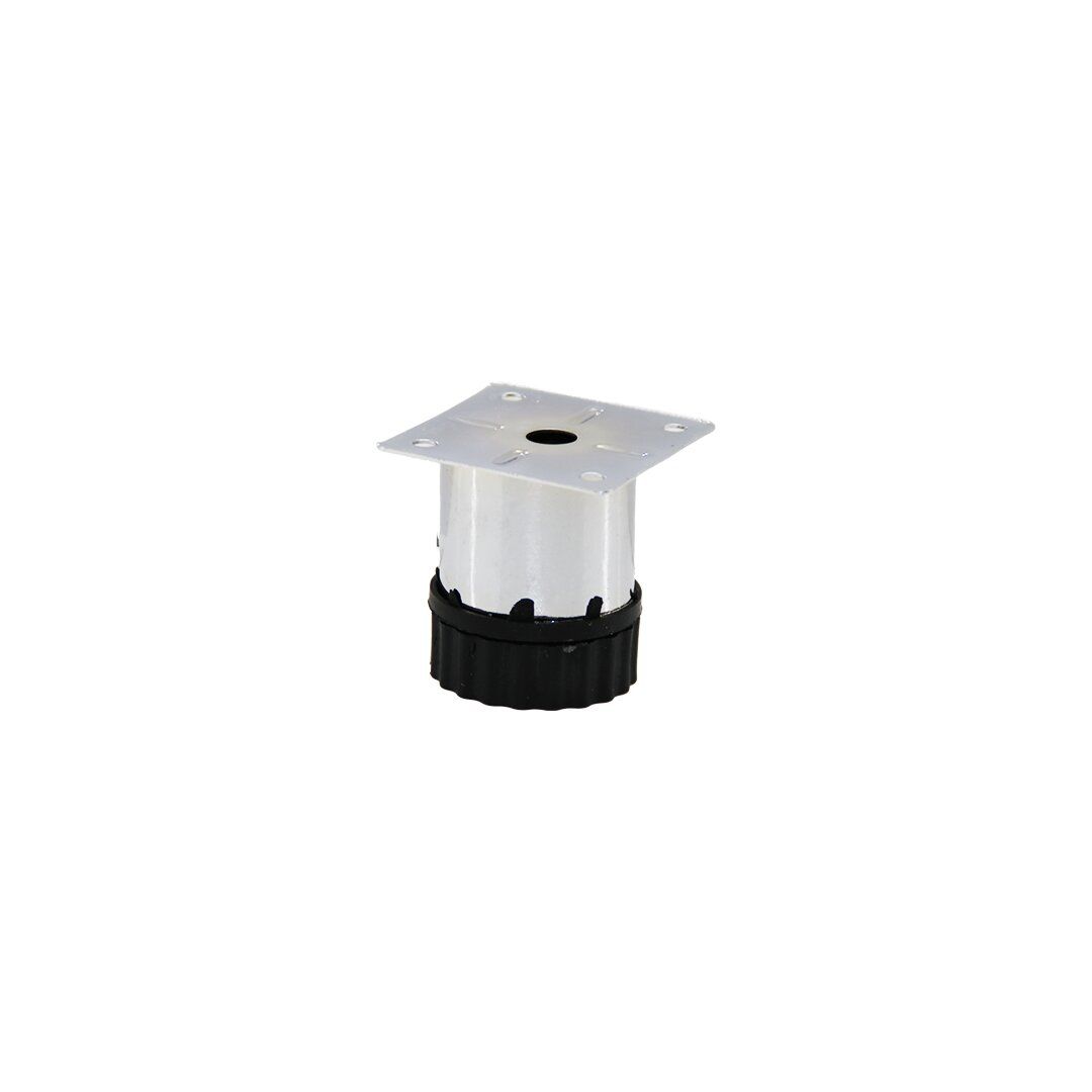 İBİCO ( 90-12135-E-01 ) ( 6CMX42MM ) ( METAL ) TABLALI ( PLASTİK AYARLANABİLİR PİNGOLU ) KOLTUK BAZA AYAK*10X20