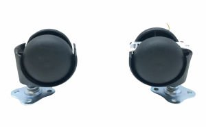 ERECT ERC-802-P ( DÜZ DÖNER TABLALI & 50MM ) ÇİFTLİ PLASTİK TEKER*10X30