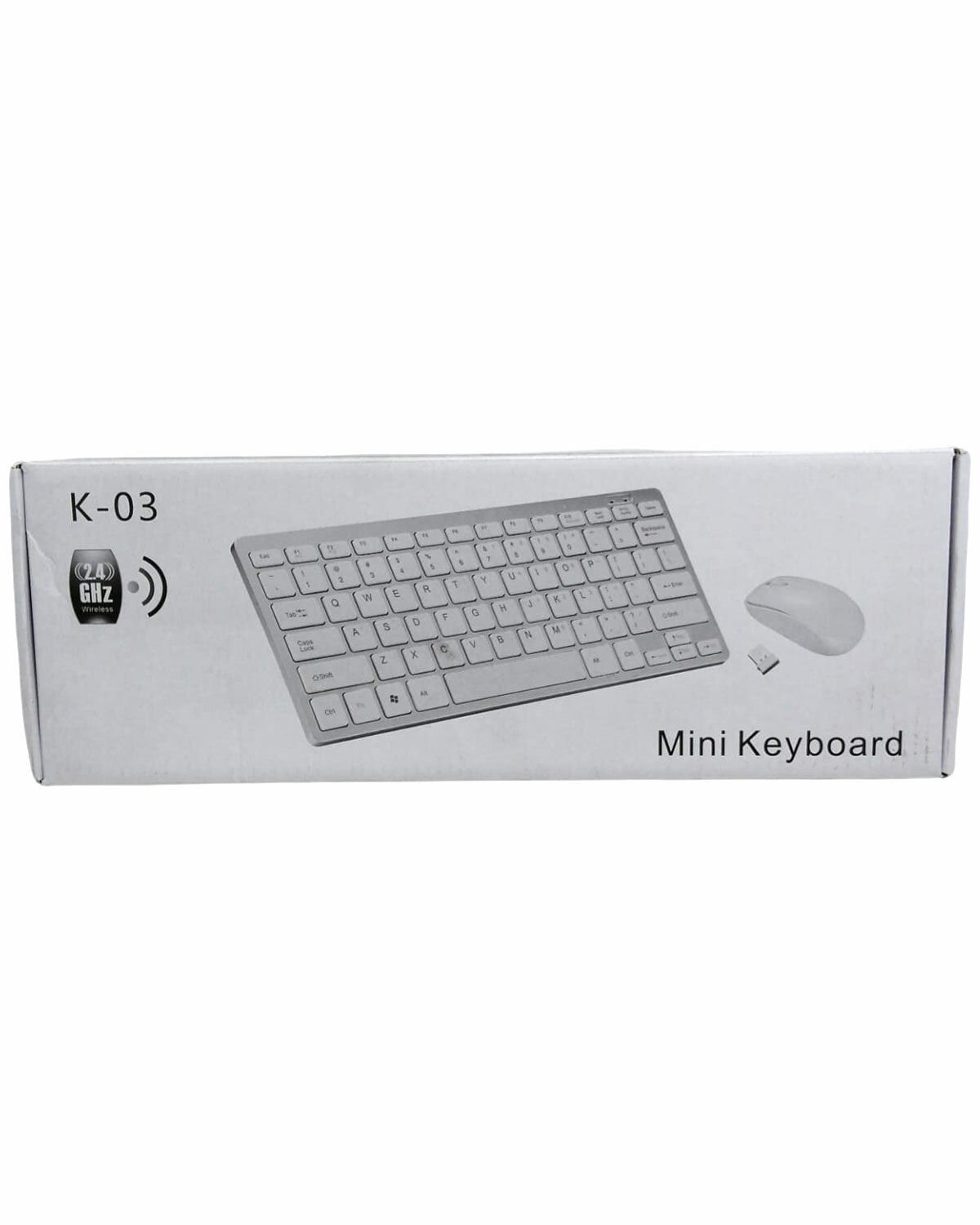 PLATOON PL-395 K-03 MİNİ BEYAZ WIRELESS KABLOSUZ KLAVYE MOUSE SET*30